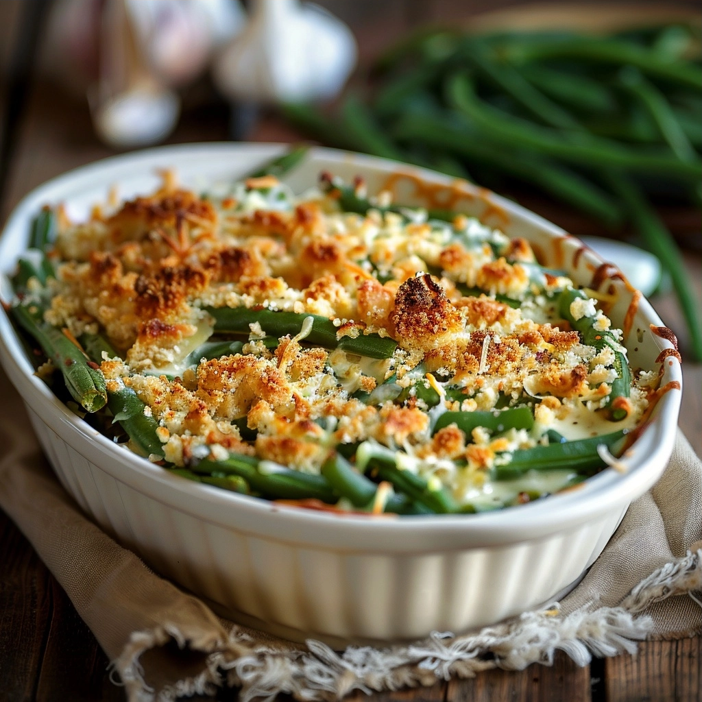 Green Bean Casserole with Parmesan for Every Occasion
