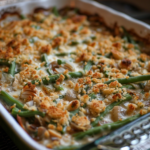 Green Bean Casserole with Garlic for Savory Dinners