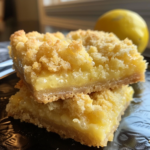 Lemon Crumb Bars with Tangy Zest