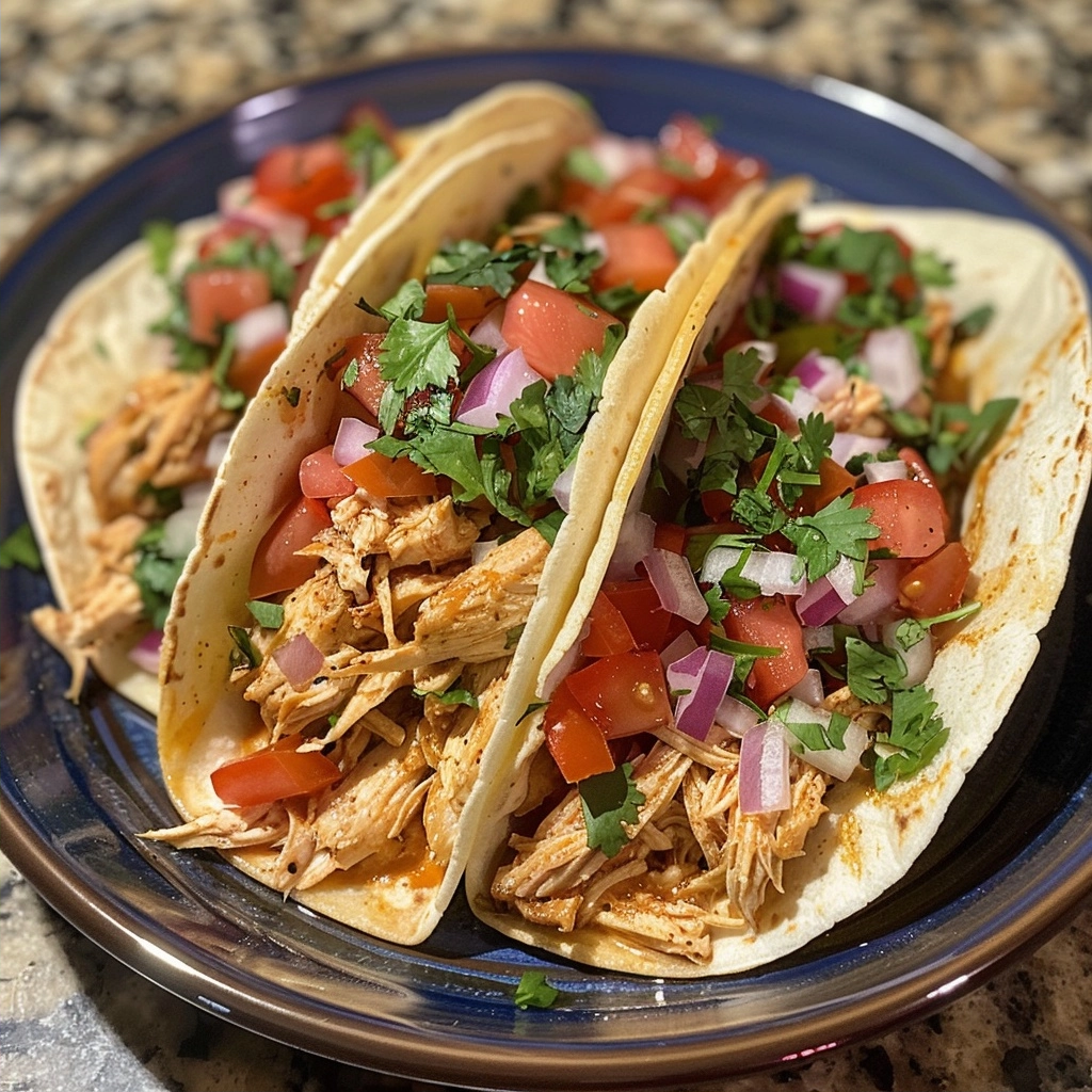 Crockpot Shredded Chicken Tacos for Quick Weeknight Dinners