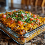 Layered Taco Bake: A Cheesy Mexican-Inspired Comfort Food