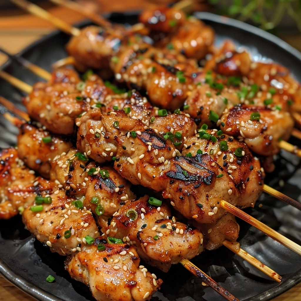 Grilled Chicken Skewers