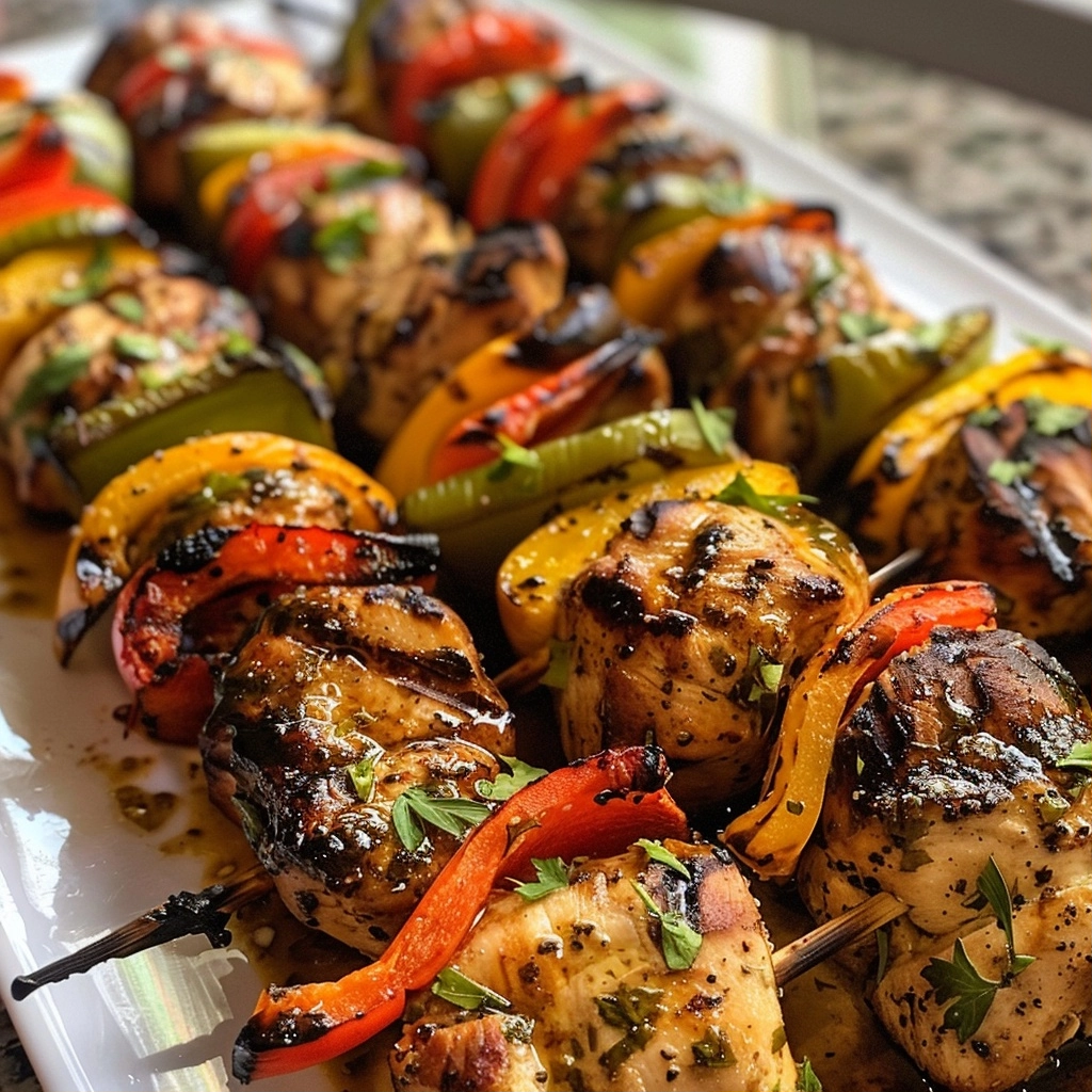 Juicy Chicken Shish Kabobs Recipe