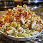 Chicken Bacon Ranch Pasta Salad Recipe