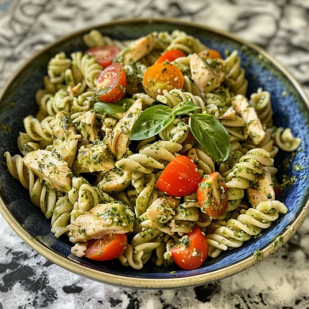 Pesto Chicken Pasta Salad: A Refreshing Meal Idea