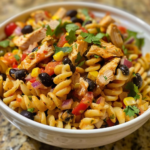 Southwest Chicken Pasta Salad Recipe for Crowd Pleasing
