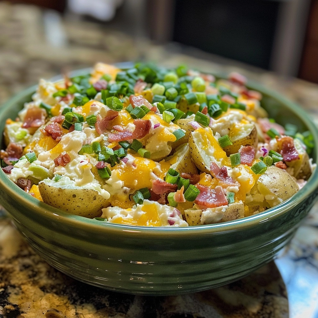 Loaded Baked Potato Salad Recipe