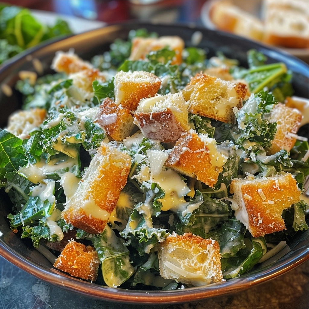 Kale Caesar Salad Recipe: A Healthy Twist