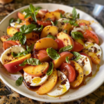 Peach Caprese Salad: A Fresh Summer Recipe