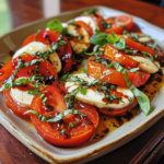 Roasted Tomato Caprese Salad: A Flavorful Modern Twist
