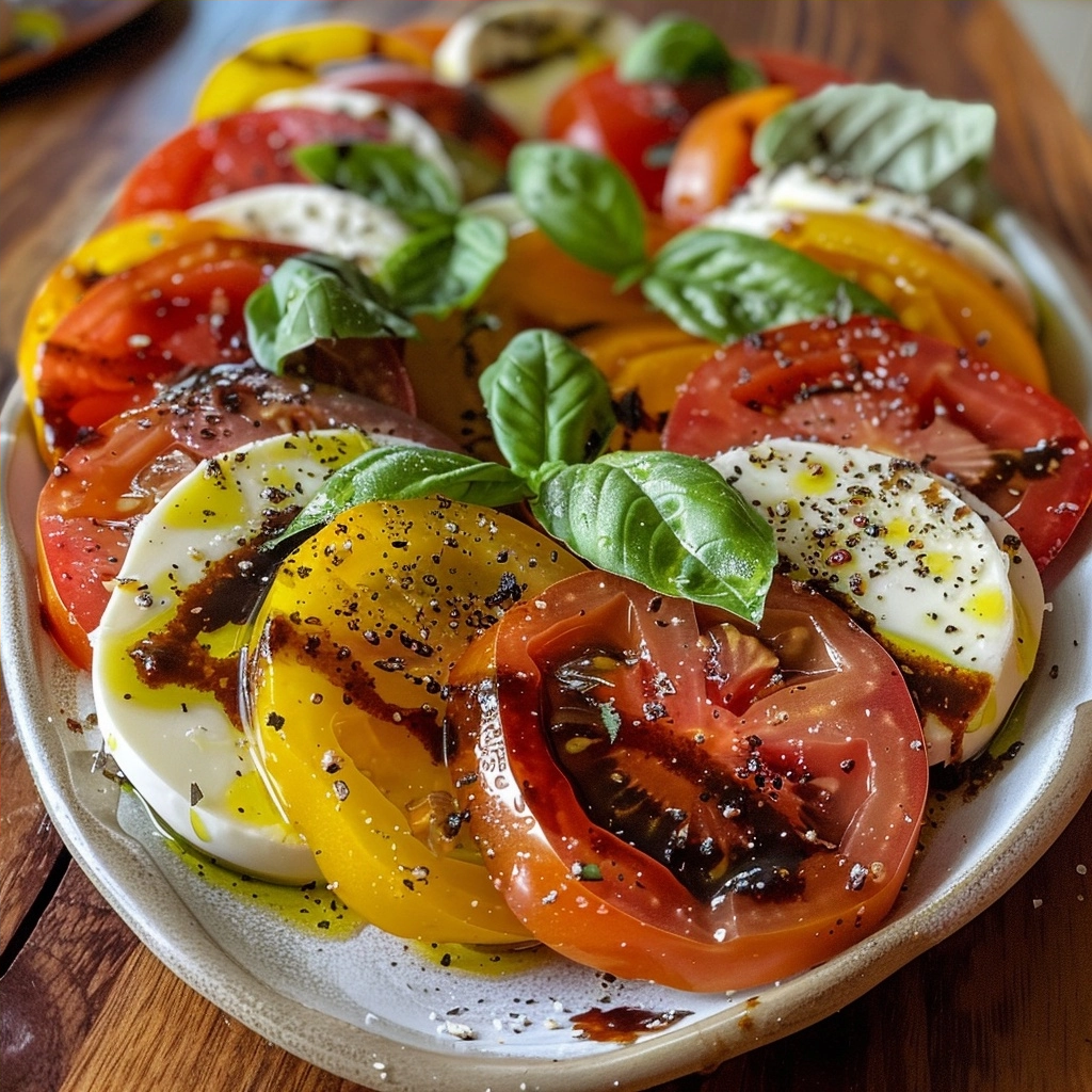 Heirloom Tomato Caprese Salad: A Perfect Summer Dish