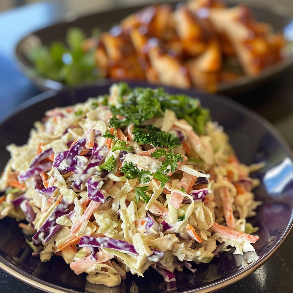 Creamy BBQ Coleslaw Recipe for Perfect Summer Sides