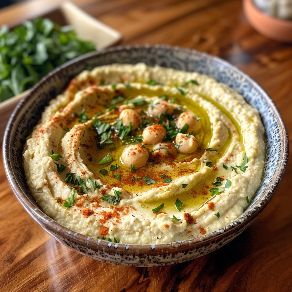 Smooth Mediterranean Hummus Recipe for Beginners