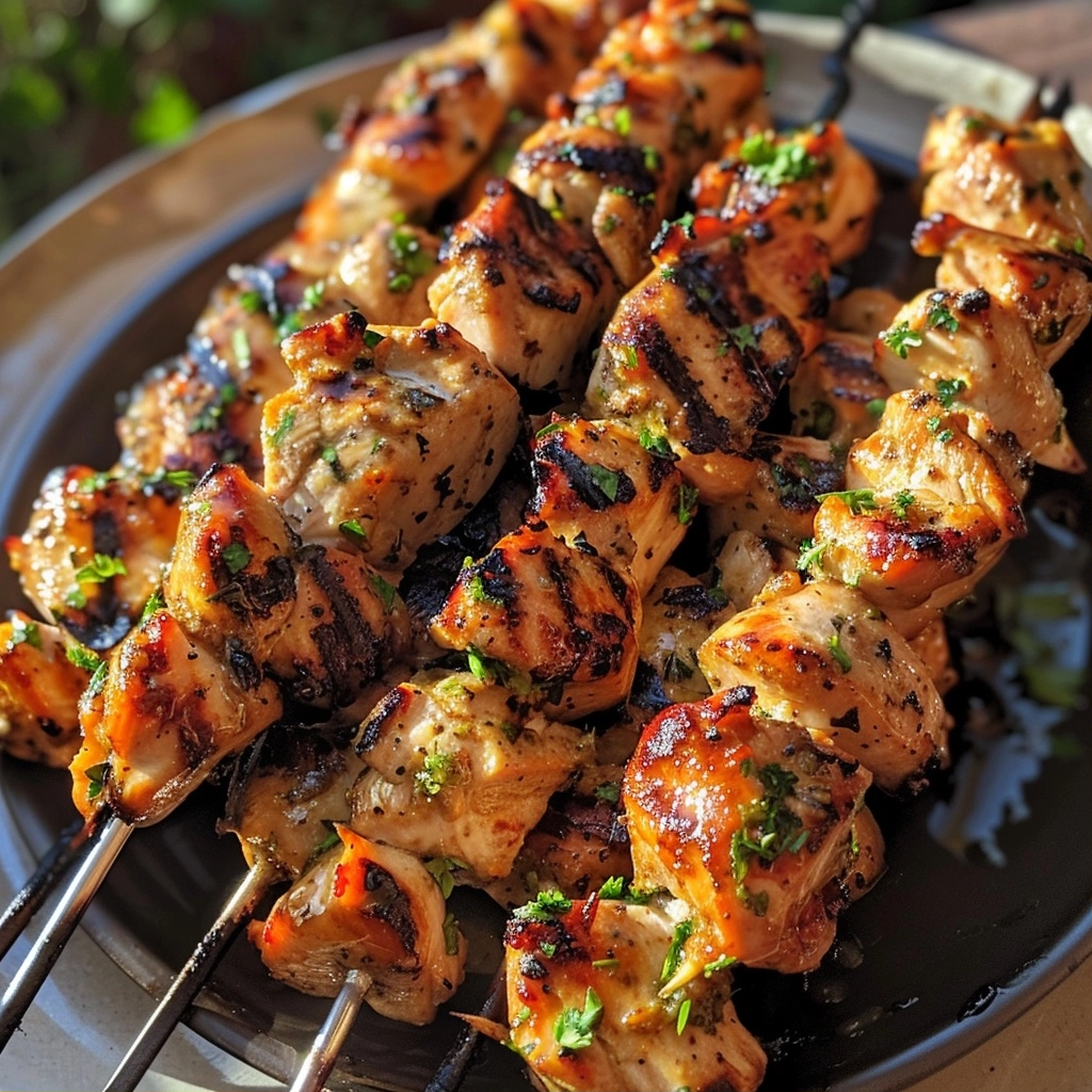 Easy Grilled Chicken Skewers for Beginners