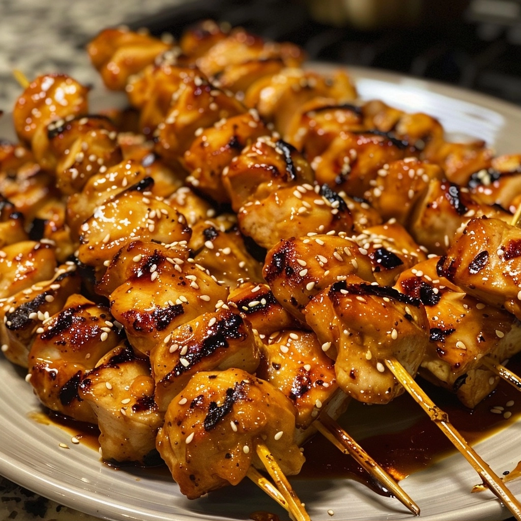Honey Garlic Chicken Skewers for Easy Weeknight Grilling