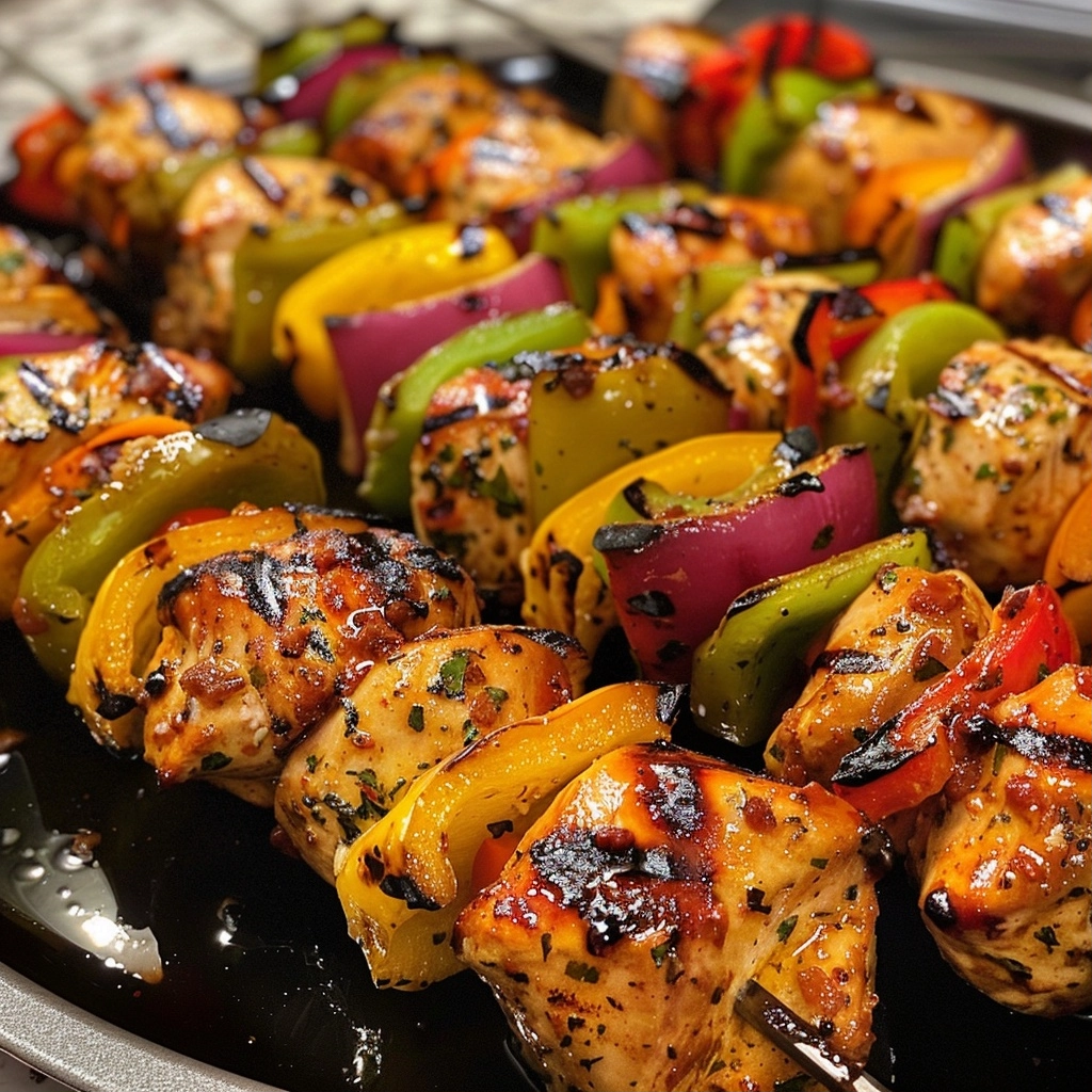 Juicy Grilled Chicken Kabobs Recipe