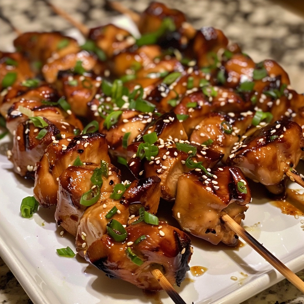Teriyaki Chicken Skewers Recipe for Crowd-Pleasing Grilling