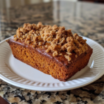 Streusel Pumpkin Bread for Fall Baking