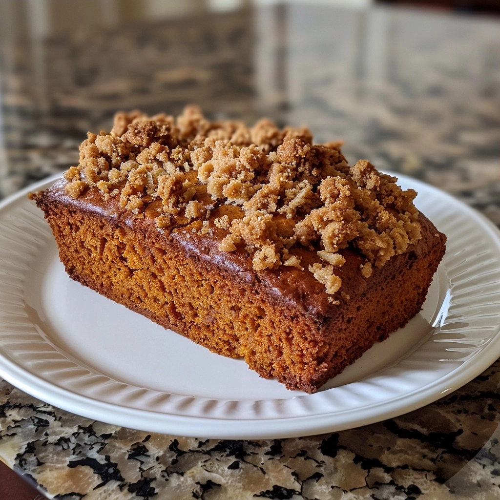 Streusel Pumpkin Bread for Fall Baking