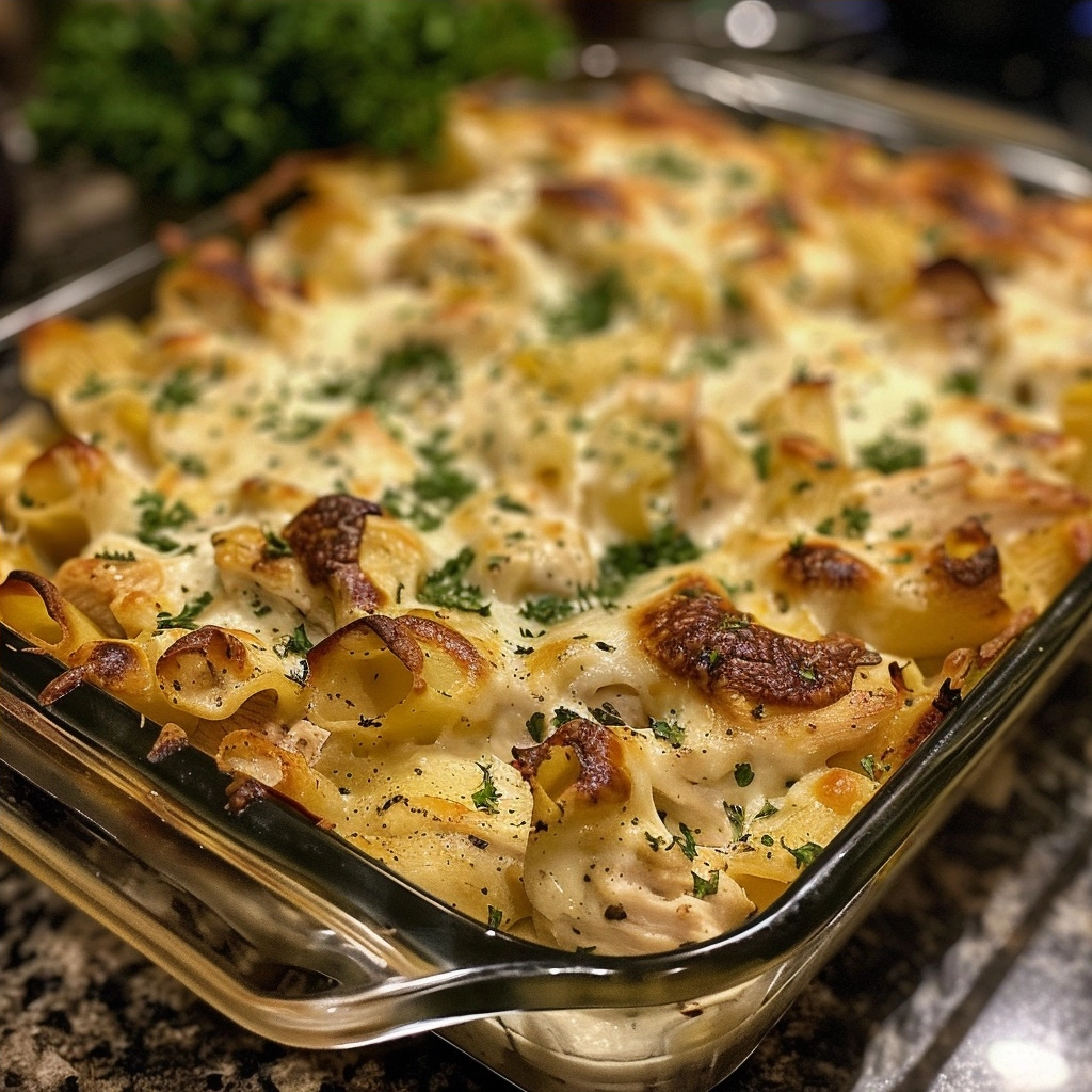 Chicken Alfredo Bake: The Ultimate Creamy Pasta Dish