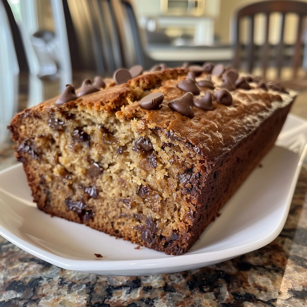 Chocolate Chip Banana Bread Recipe