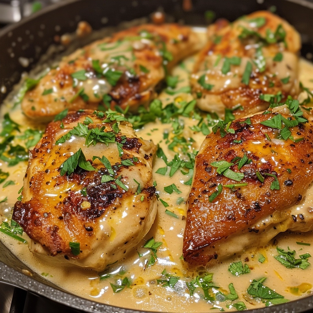 Creamy Garlic Butter Chicken Recipe for Dinner