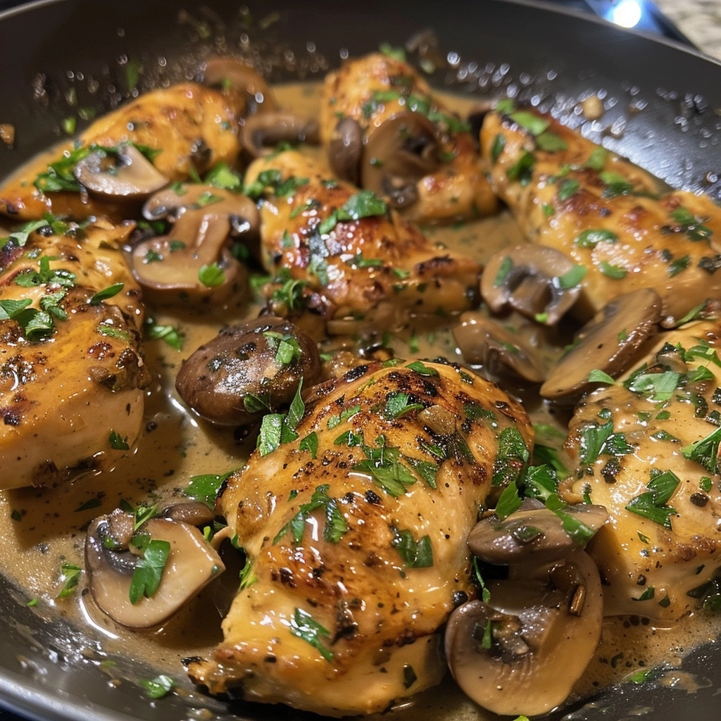 Garlic Butter Mushroom Chicken: A Savory Weeknight Staple