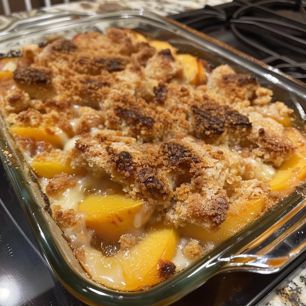 Brown Butter Peach Cobbler Recipe
