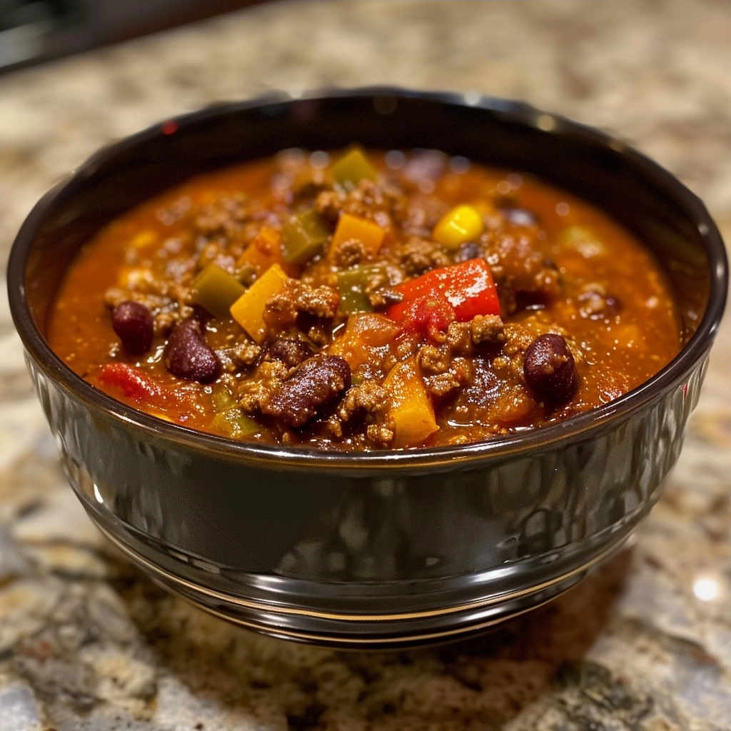 No Bean Crockpot Chili for Hearty Comfort