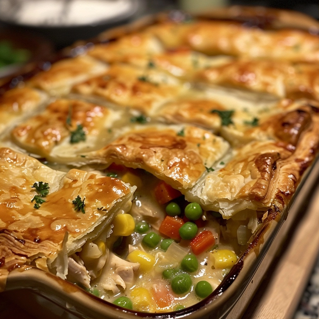 Chicken Pot Pie with Rotisserie Chicken Recipe