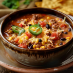 Beef Taco Soup Recipe for Easy Family Dinners