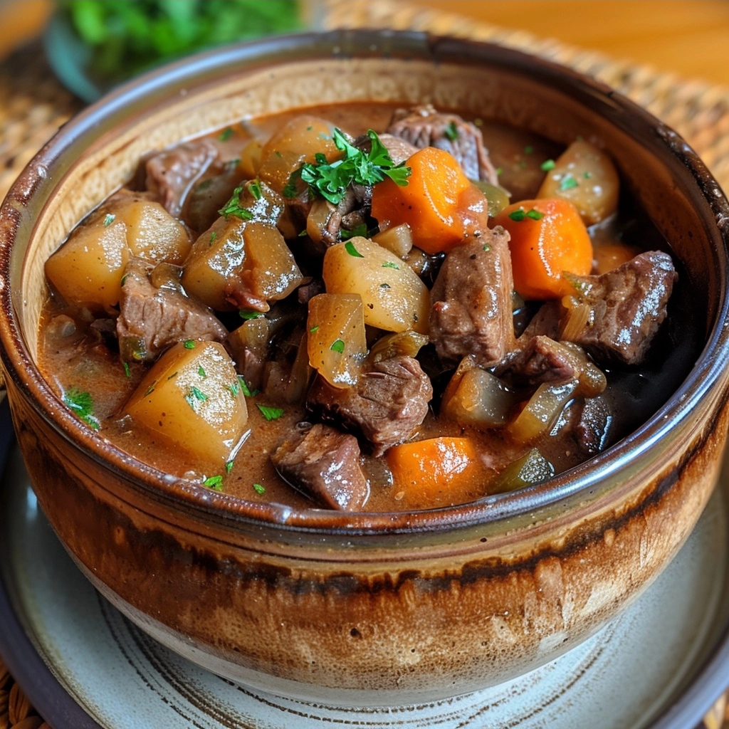 Old Fashioned Beef Stew for Comforting Family Meals
