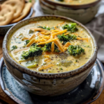 Slow Cooker Broccoli Cheddar Soup Recipe
