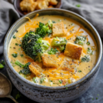 One Pot Broccoli Cheddar Soup Recipe
