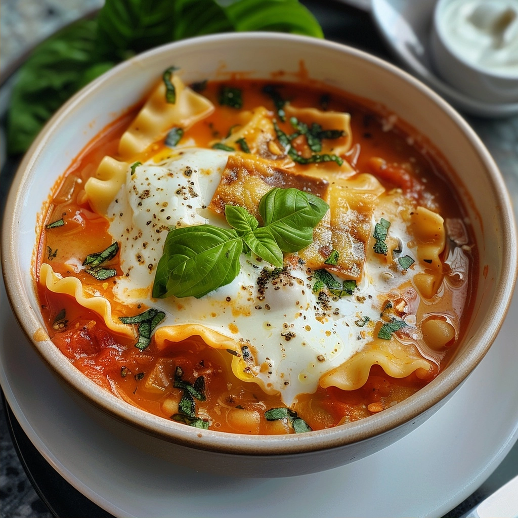 Vegetarian Lasagna Soup Recipe for Weeknight Comfort