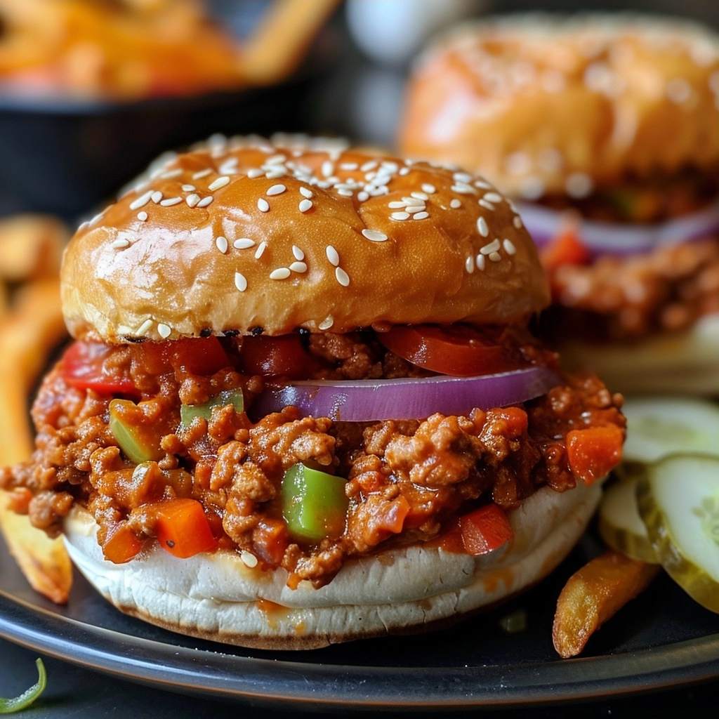 Ground Chicken Sloppy Joes Recipe