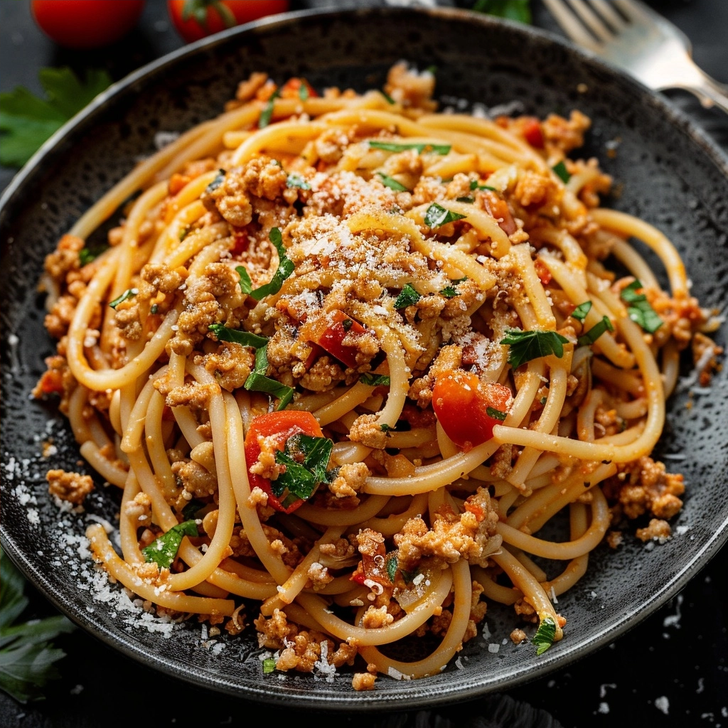 Ground Chicken Pasta: A Quick Savory Weeknight Meal