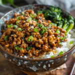 Ground Chicken Teriyaki: A Quick Healthy Weeknight Dinner