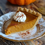 Old Fashioned Pumpkin Pie Recipe