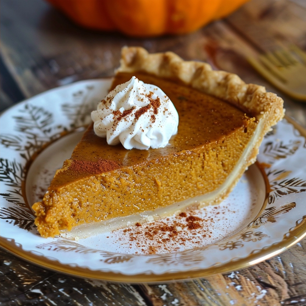 Old Fashioned Pumpkin Pie Recipe