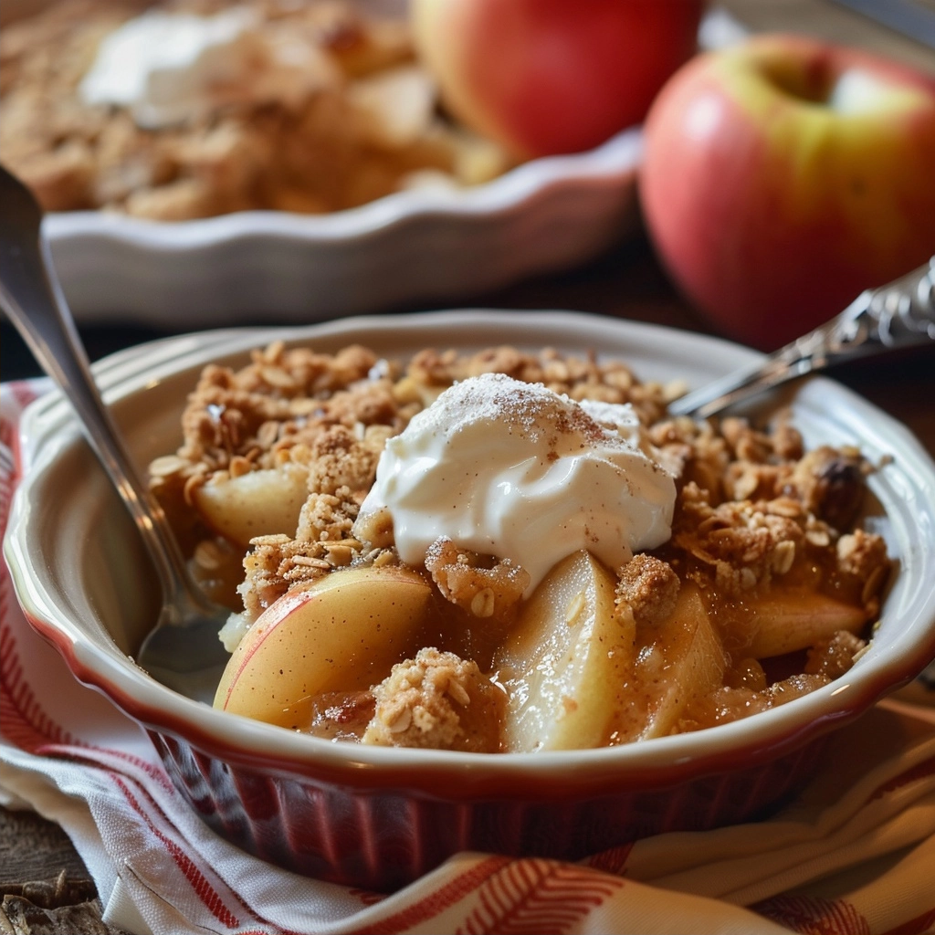 Homemade Apple Crisp Recipe for Beginners