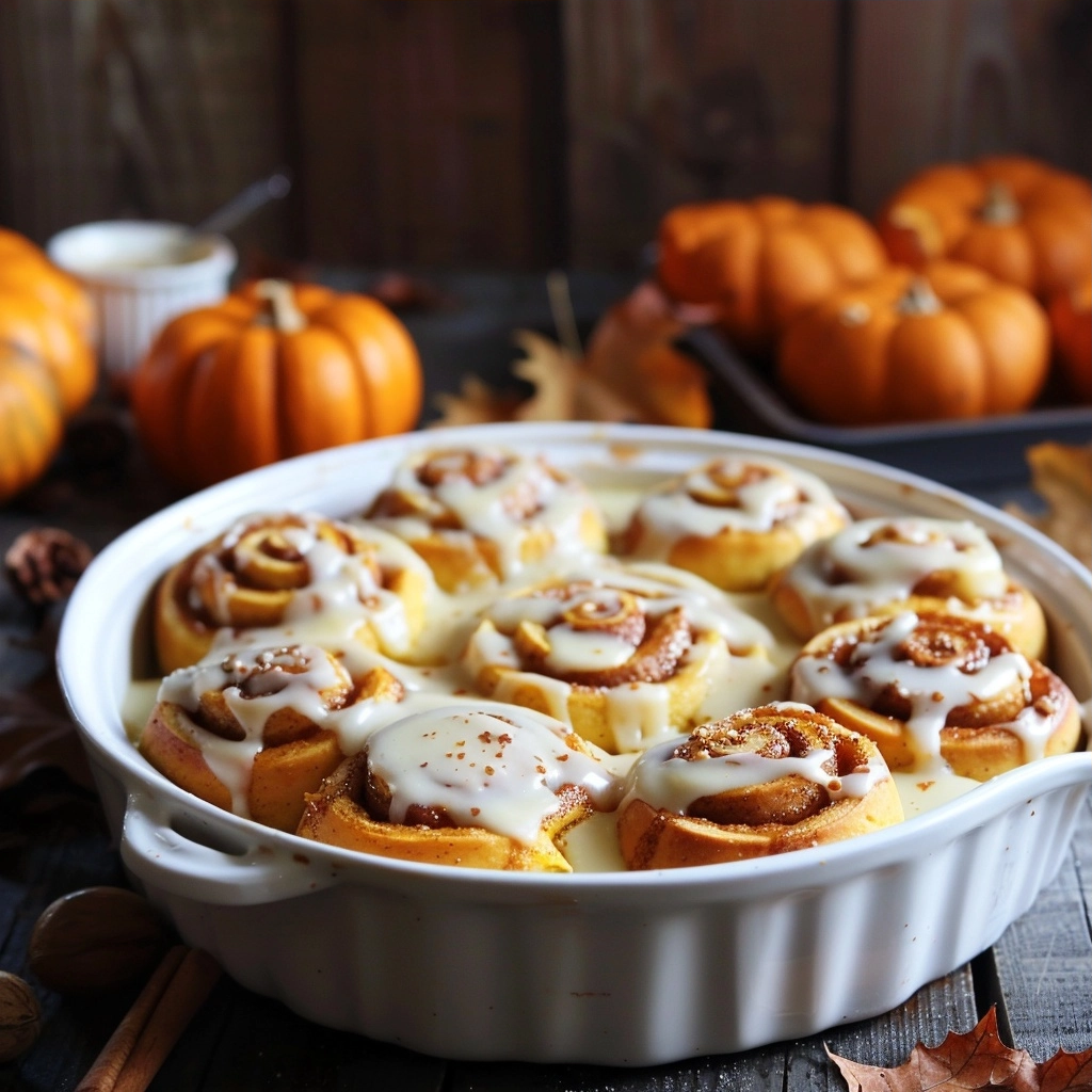 Pumpkin Cinnamon Rolls: Best Fall Breakfast Recipe