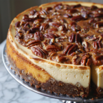 Pecan Pie Cheesecake Recipe for Holiday Gatherings