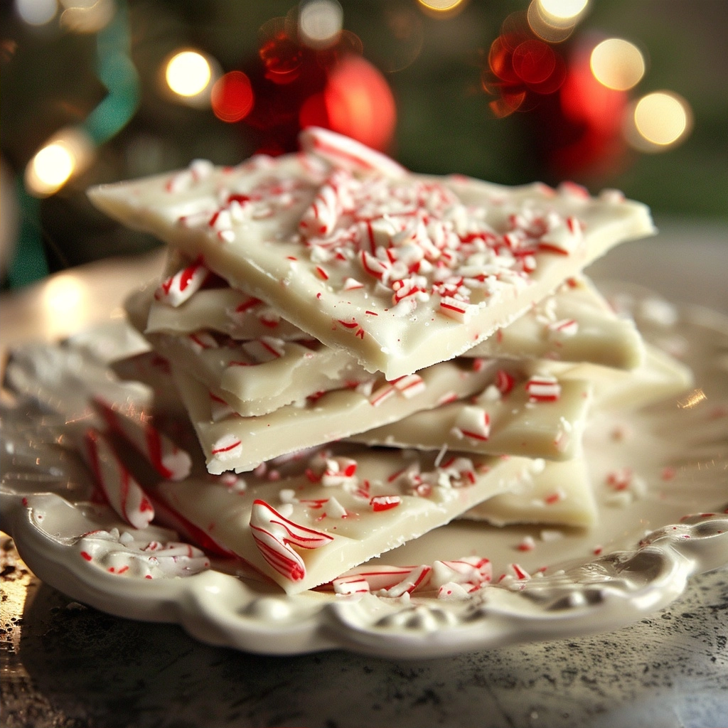 Peppermint Bark Christmas Candy Recipe